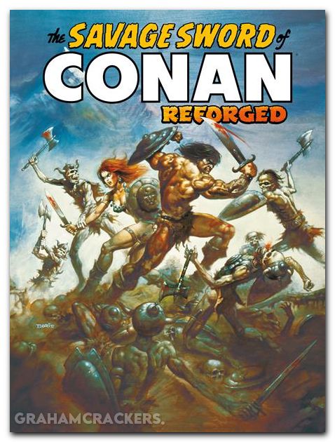 Savage Sword Of Conan Reforged #1 (2025) cover b vallejo variant