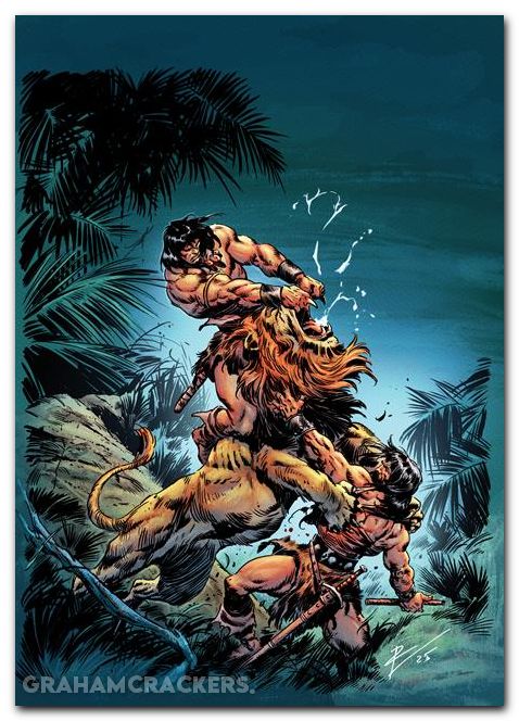 Savage Sword Of Conan Reforged #1 (2025) cover c de la torre foil virgin variant