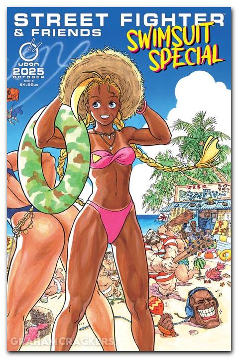 Street Fighter And Friends Swimsuit Special #1 (2025) cover e nishimura variant