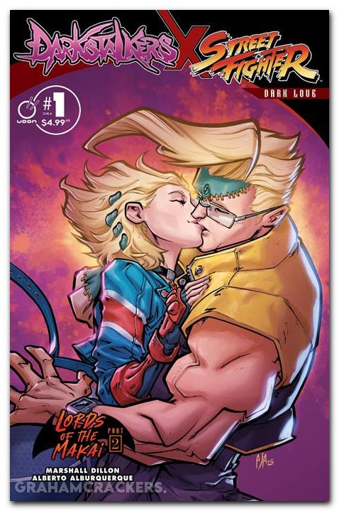 Darkstalkers X Street Fighter Dark Love #1 (2025) cover a