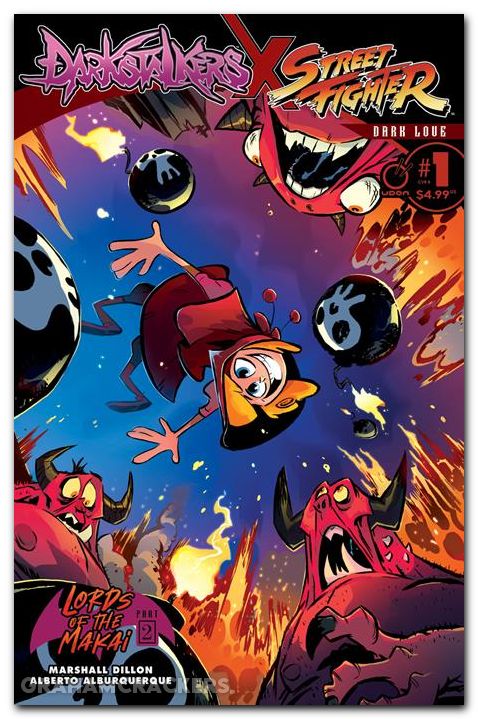 Darkstalkers X Street Fighter Dark Love #1 (2025) cover b bean variant