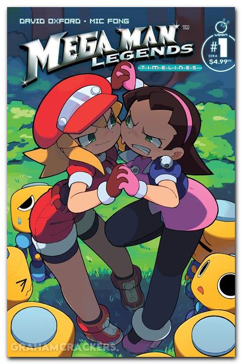 Mega Man Legends Timelines #1 (2025) cover b bacun variant