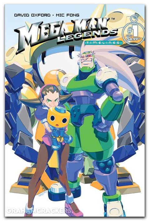 Mega Man Legends Timelines #1 (2025) cover c cruz variant