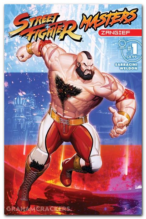 Street Fighter Masters Zangief #1 (2025) cover a