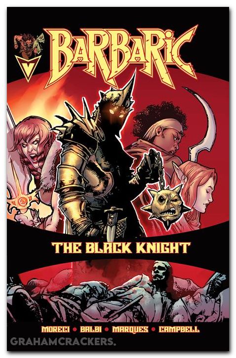 Barbaric The Black Knight #1 (2025) cover a