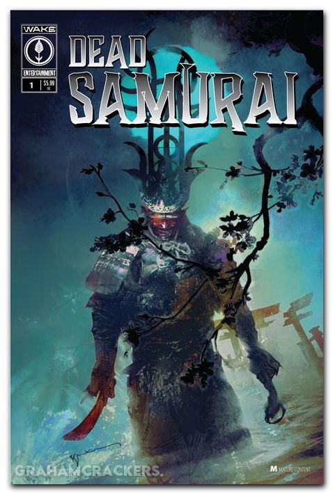 Dead Samurai #1 second print cover c sienkiewicz signed virgin variant