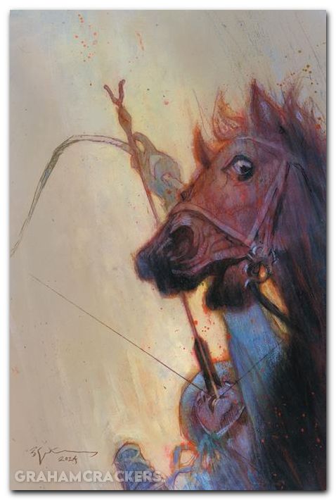 Dead Samurai #2 second print cover c sienkiewicz virgin variant