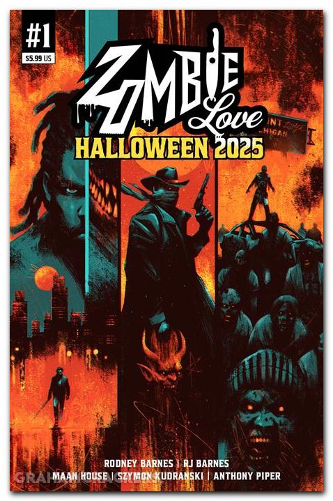 Zombie Love Halloween #1 (2025) cover a
