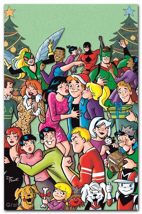 Archie Christmas Spectacular #1 (2026) cover d parent foil virgin variant