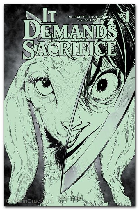 It Demands Sacrifice #1 (2026) cover j pollina gitd variant