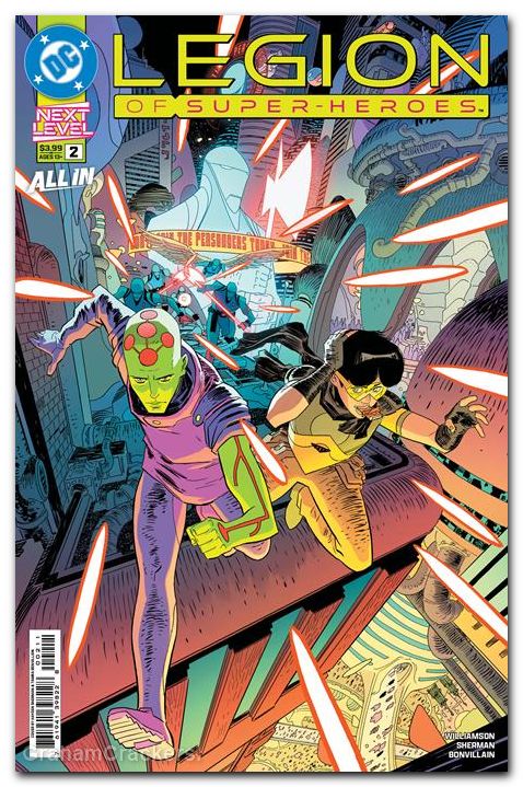 Legion Of Super-Heroes #2 (2026) cover a
