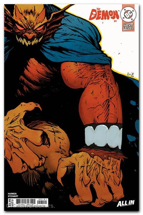 Demon #1 (2026) cover b johnson variant