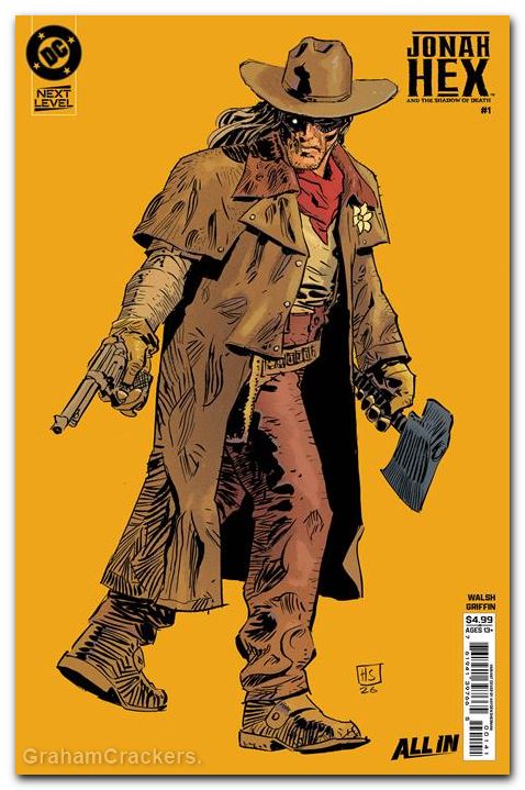 Jonah Hex And The Shadow Of Death #1 (2026) cover d sherman next level variant