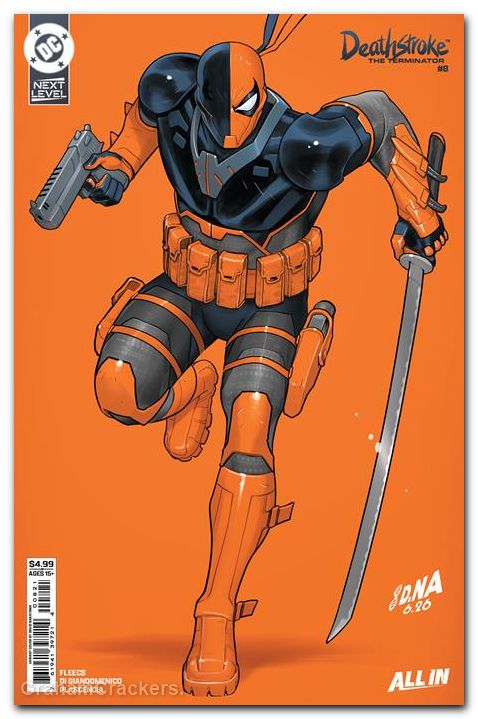 Deathstroke The Terminator #8 (2026) cover b nakayama variant