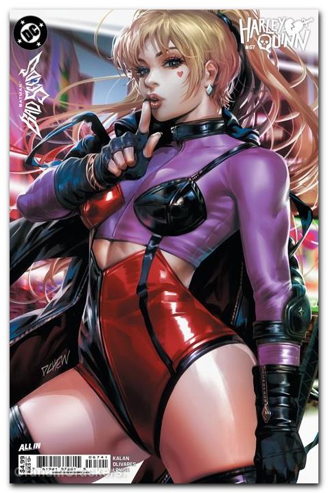 Harley Quinn #67 (2021) cover d chew variant