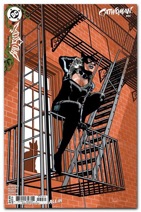 Catwoman #92 (2018) cover c adlard variant