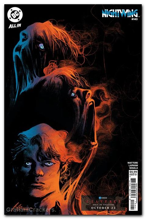 Nightwing #143 (2016) cover e albuquerque clayface movie variant