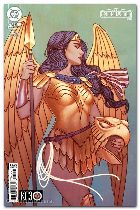 Wonder Woman #38 (2023) cover e frison kingdom come 30th anniversary variant