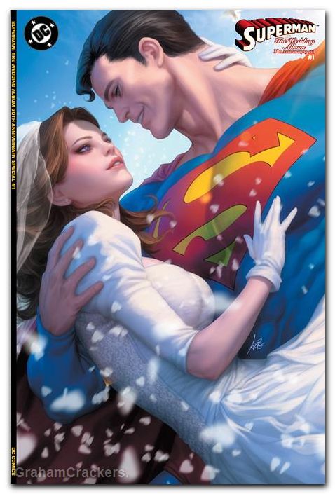 Superman The Wedding Album 30th Anniversary Special #1 (2026) cover b artgerm variant