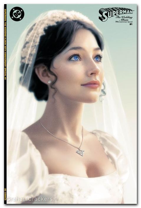 Superman The Wedding Album 30th Anniversary Special #1 (2026) cover d middleton wraparound variant