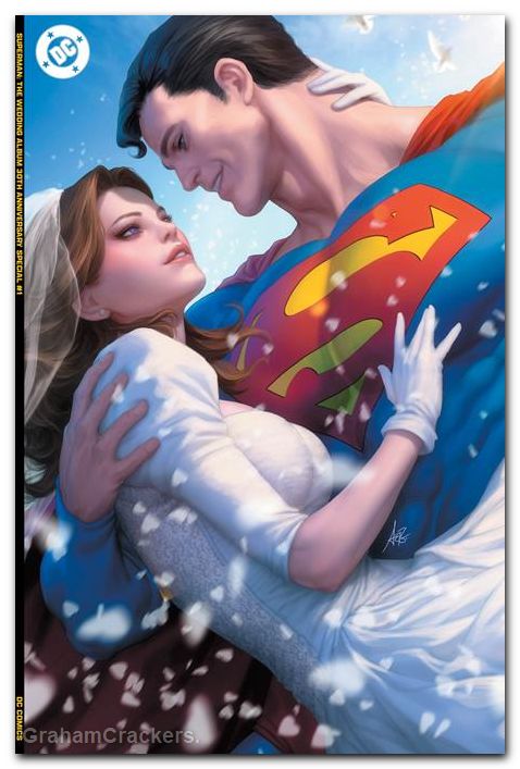 Superman The Wedding Album 30th Anniversary Special #1 (2026) cover e artgerm foil variant