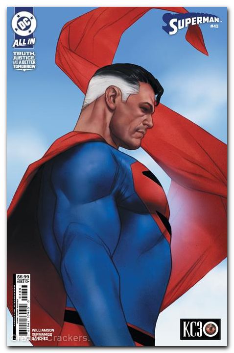 Superman #43 (2023) cover e oliver kingdom come 30th anniversary variant