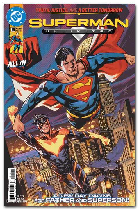 Superman Unlimited #18 (2025) cover a