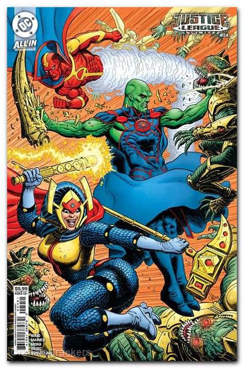 Justice League Unlimited #24 (2024) cover e skroce variant