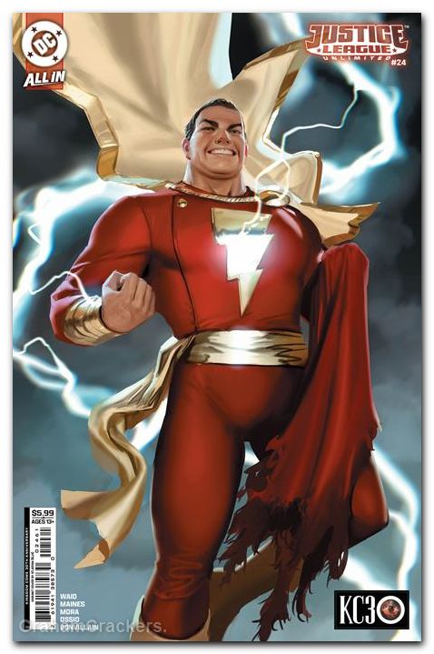 Justice League Unlimited #24 (2024) cover f sejic kingdom come 30th anniversary variant
