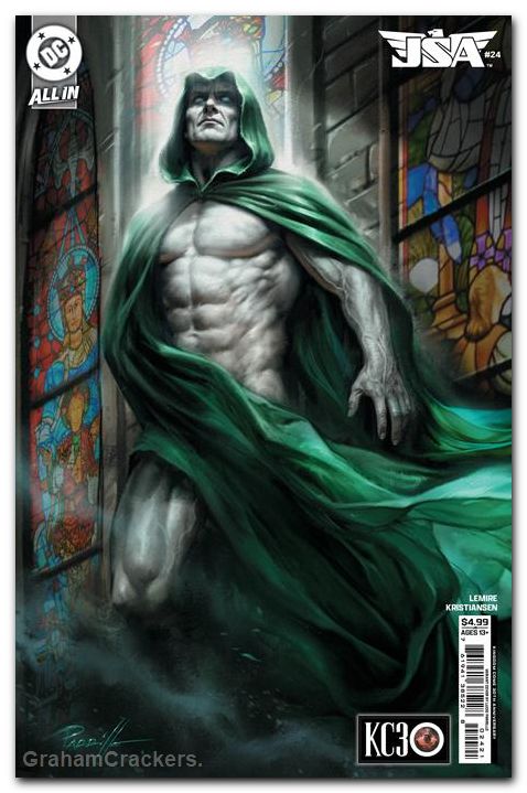 JSA #24 (2024) cover c parillo kingdom come 30th anniversary variant