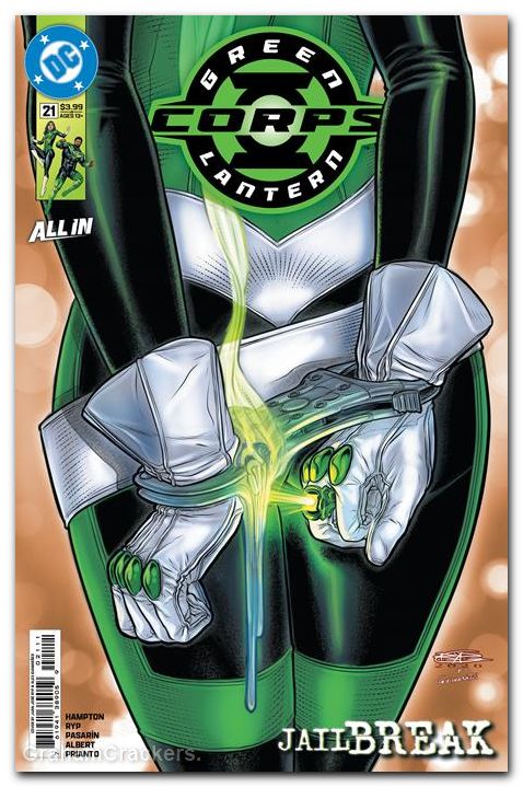Green Lantern Corps #21 (2025) cover a