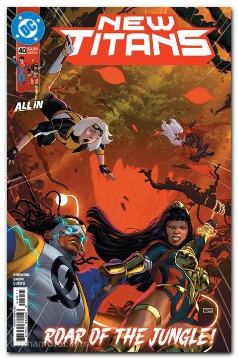 New Titans #40 (2023) cover a