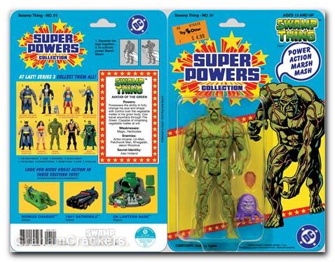 Swamp Thing #1 (1972) 2026 facsimile edition cover b geyer swamp thing super powers variant