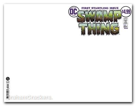 Swamp Thing #1 (1972) 2026 facsimile edition cover d blank variant