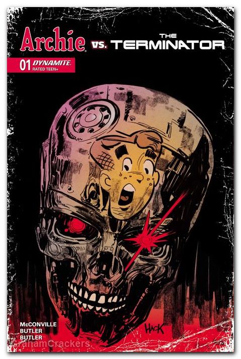 Archie Vs The Terminator #1 (2026) cover c hack variant
