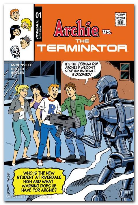 Archie Vs The Terminator #1 (2026) cover d galvan variant