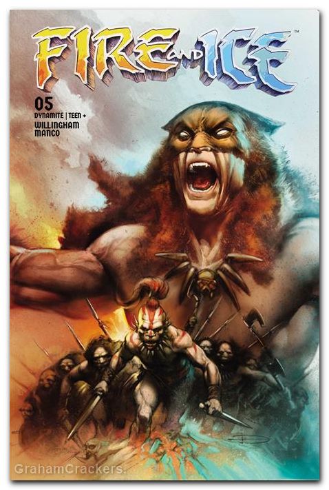 Fire And Ice #5 cover b manco variant