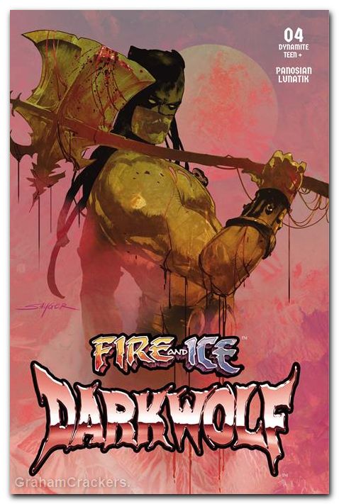 Fire And Ice Darkwolf #4 (2026) cover d sayger variant