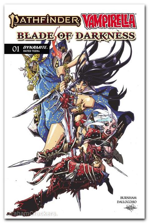 Pathfinder Vampirella Blade Of Darkness #1 (2026) cover b huerta variant