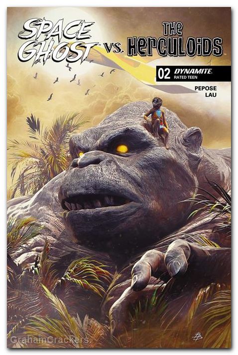 Space Ghost Vs The Herculoids #2 (2026) cover d barends variant