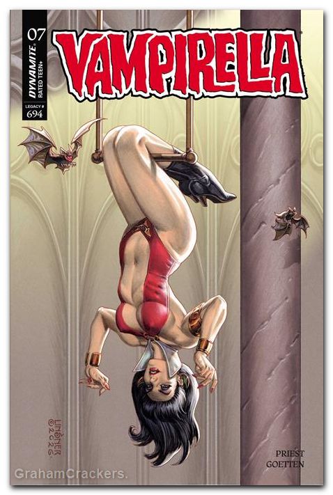 Vampirella #7 (2026) cover c linsner variant