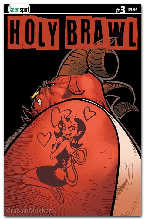Holy Brawl #3 (2026) cover a