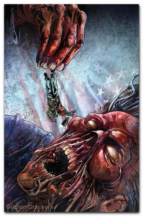 Johnny Rebs Fear Machine #1 (2026) cover d silverbax holofoil virgin variant