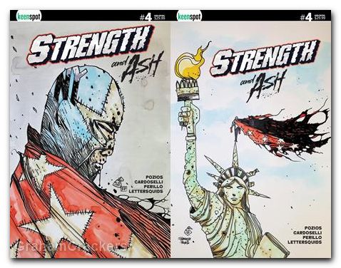 Strength And Ash #4 (2026) cover d cardoselli holofoil flip variant