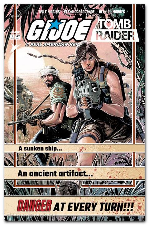 GI Joe A Real American Hero Tomb Raider #1 (2026) cover d mooneyham vintage joe variant