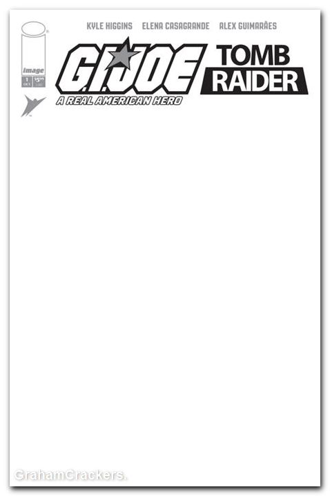 GI Joe A Real American Hero Tomb Raider #1 (2026) cover g blank variant