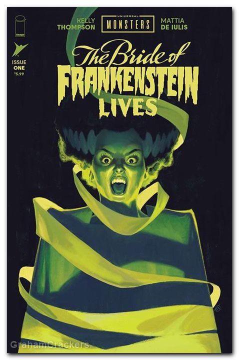 Universal Monsters The Bride Of Frankenstein Lives #1 (2026) cover h talaski foil variant