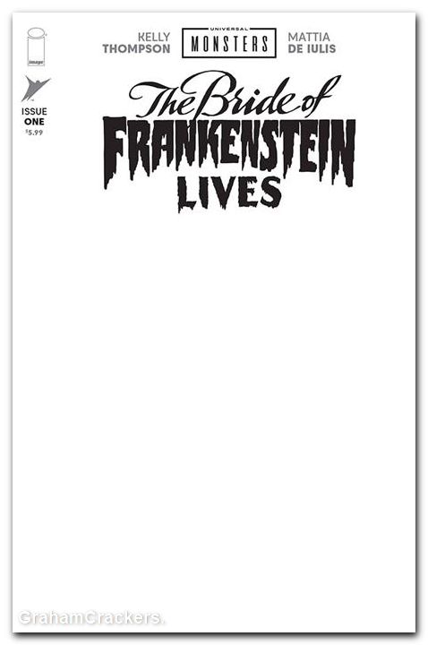 Universal Monsters The Bride Of Frankenstein Lives #1 (2026) cover i blank variant