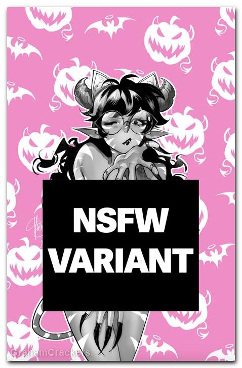 Sweet Paprika Black White And Pink Halloween Special #1 (2026) cover f andolfo hot nsfw polybagged variant
