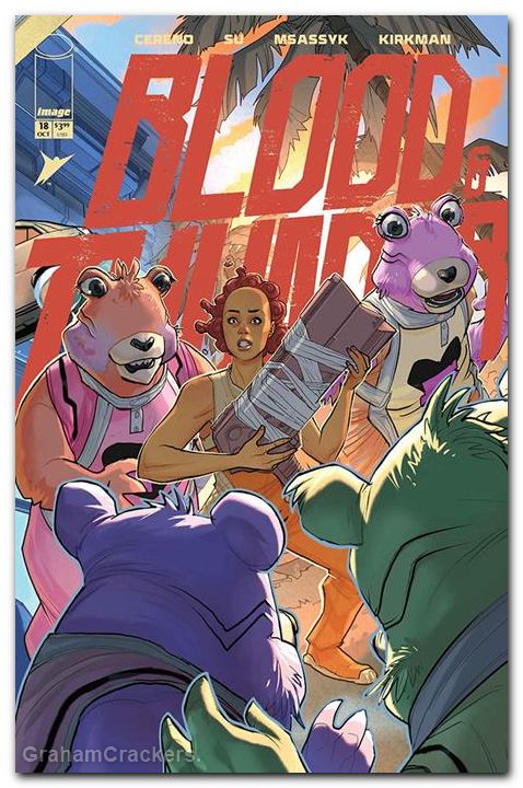 Blood And Thunder #18 (2025) cover d woods connecting variant